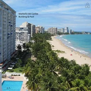 Apartment Beah Front At Marbella Del Caribe 2, San Juan